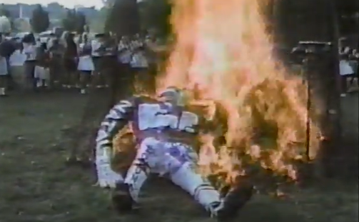 burning of Mr. Mayfeild in 1989 