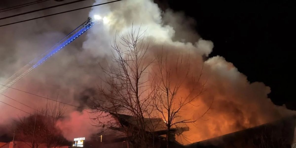 Detached Garage Destroyed in Second-Alarm Fire in Great Falls