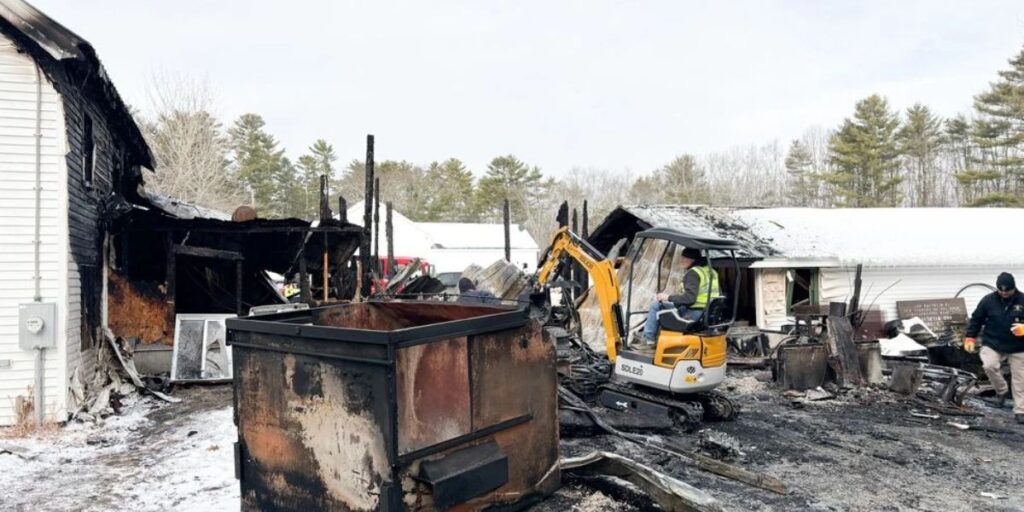 Fire Destroys Park Workshop in Maine Wildlife Park, Cause Likely Electrical Malfunction (1)