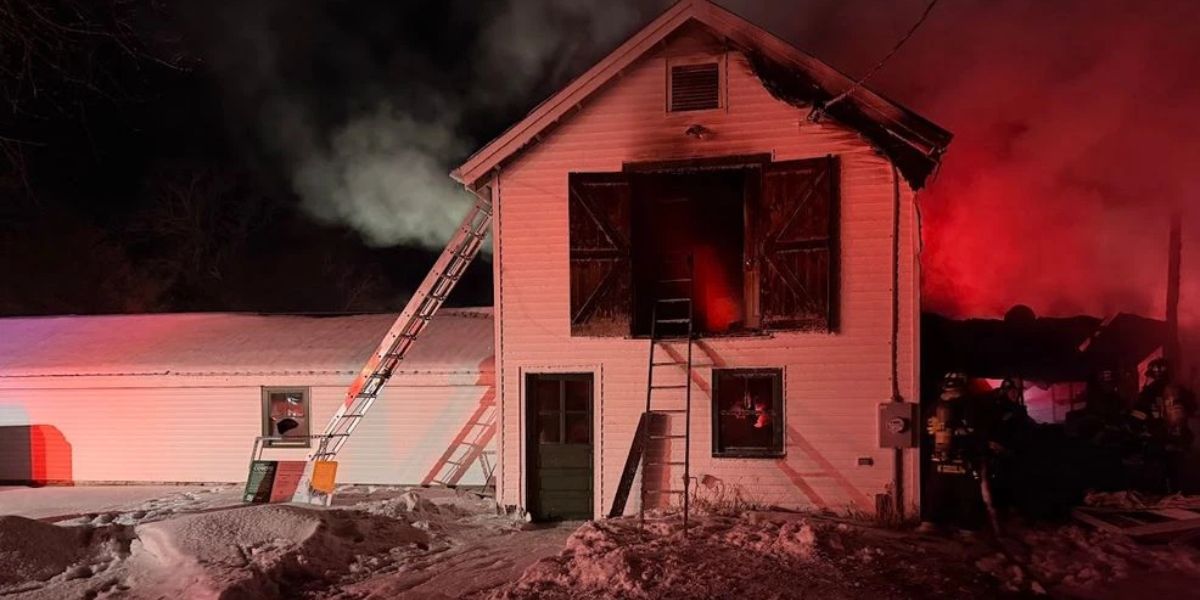 Fire Destroys Park Workshop in Maine Wildlife Park, Cause Likely Electrical Malfunction