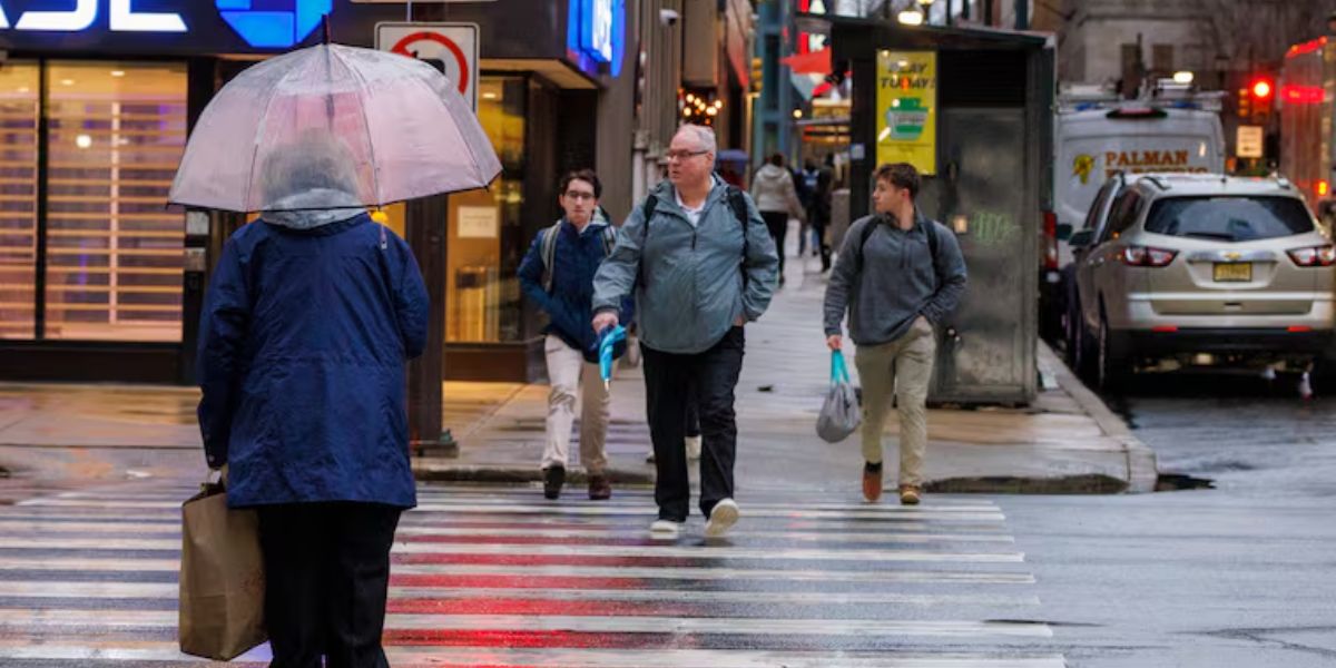 Philadelphia Prepares for Wet and Blustery Weekend Showers Friday Through Sunday